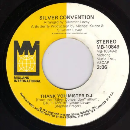 Silver Convention - Dancing In The Aisles (Take Me Higher)