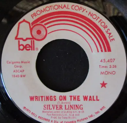 Silver Lining - Bye, Goodbye /Writings On The Wall