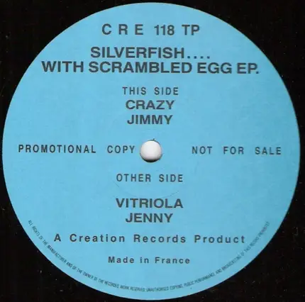 Silverfish - With Scrambled Egg EP