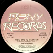 12inch Vinyl Single - Silvio Pozzoli - From You To Me