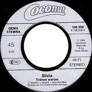 7inch Vinyl Single - Silvia - Tränen Warum?