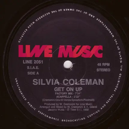 Silvia Coleman - Get On Up