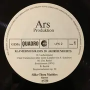LP - Lachenmann / Redel / Bartók - Klaviermusik Des 20. Jahrhunderts