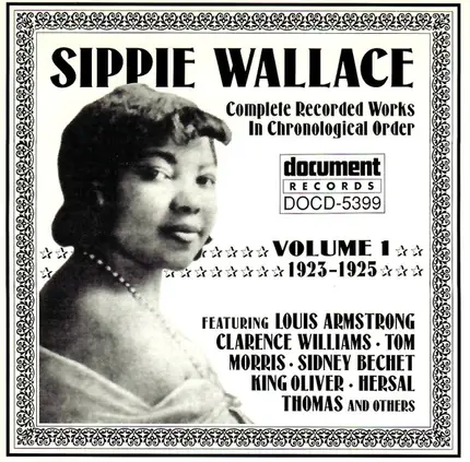 Sippie Wallace - Complete Recorded Works In Chronological Order Volume 1 (1923-1925)