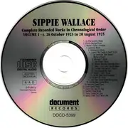 CD - Sippie Wallace - Complete Recorded Works In Chronological Order Volume 1 (1923-1925)