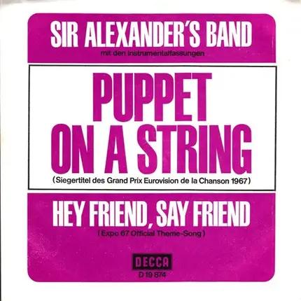 Sir Alexander's Band - Puppet On A String
