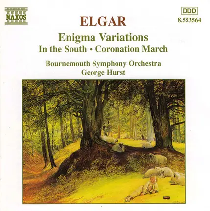 Sir Edward Elgar , Bournemouth Symphony Orchestra , George Hurst - Enigma Variations / In The South / Coronation March