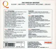 CD-Box - Elgar / Britten / Vaughan Williams / Delius - The English Masters - Slipcase