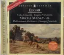CD - Sir Edward Elgar , Mischa Maisky , Philharmonia Orchestra - Cello Concerto - Enigma Variations