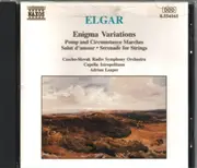 CD - Sir Edward Elgar , Slovak Radio Symphony Orchestra , Capella Istropolitana , Adrian Leaper - Enigma Variations / Pomp and Circumstance Marches / Salut d'amour / Serenade for Strings