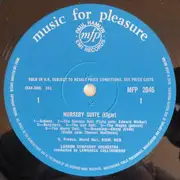 LP - Sir Edward Elgar , The London Symphony Orchestra Conducted By Lawrance Collingwood - Nursery Suite