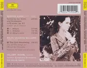 CD - Elgar / Vaughan Williams / Hilary Hahn - Violin Concerto / The Lark Ascending