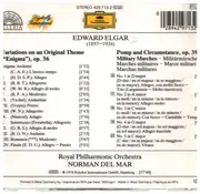 CD - Sir Edward Elgar - Enigma Variations / Pomp And Circumstance / Marches Nos. 1-5