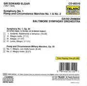 CD - Elgar - Symphony No. 1 / Pomp & Circumstance Marches No. 1 & 2