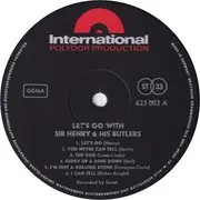 LP - Sir Henry & His Butlers - Let's Go With Sir Henry & His Butlers - 1st Stereo Press.