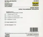 CD - Sir William Walton - Symphony No. 1; Orb & Sceptre; Crown Imperial