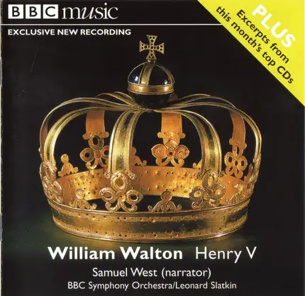 Sir William Walton , Samuel West , BBC Symphony Orchestra , Leonard Slatkin - Henry V