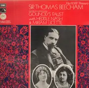 LP - Sir Thomas Beecham , Charles Gounod , Heddle Nash , Miriam Licette - Scenes From Gounod's 'Faust'