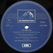 LP - Sir Thomas Beecham , Ludwig van Beethoven , The Royal Philharmonic Orchestra - Symphony No.7