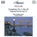 CD - Sir Edward Elgar , BBC Philharmonic , George Hurst - Symphony No. 1