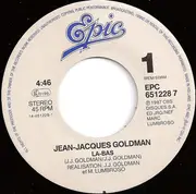 7inch Vinyl Single - Sirima Et Jean-Jacques Goldman - La-Bas