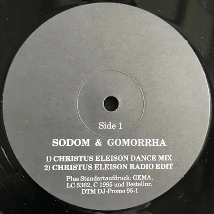 Sirrah / Sodom & Gomorrha - Yeyo / Christus Eleison