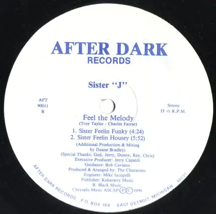 Sister J - Feel The Melody