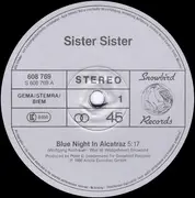 12inch Vinyl Single - Sister Sister - Blue Night In Alcatraz
