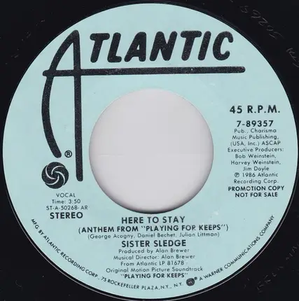 Sister Sledge - Here To Stay