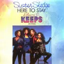 12inch Vinyl Single - Sister Sledge / Joe Cruz - Here To Stay ('Playing For Keeps' Anthem)