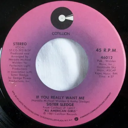 Sister Sledge - Next Time You'll Know