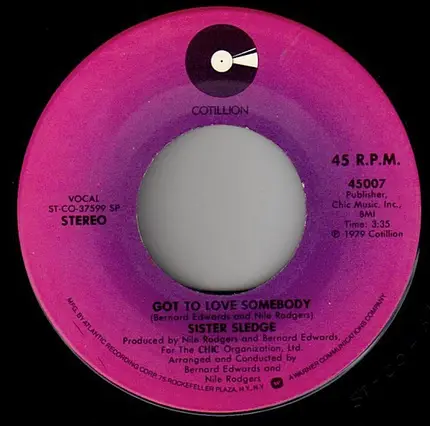 Sister Sledge - Got To Love Somebody