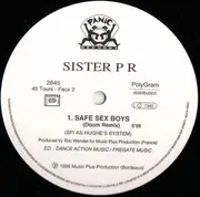 12inch Vinyl Single - Sister P.R. - Safe Sex Boys (Remixes)