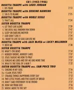 Double CD - Sister Rosetta Tharpe - Complete Sister Rosetta Tharpe Vol. 2: 1943-1947