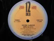 12'' - Sister Sledge / Joe Cruz - Here To Stay / Make A Wish - Promo