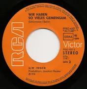 7inch Vinyl Single - Siw Inger - Jedes Kind Braucht Einen Namen