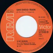 7inch Vinyl Single - Siw Inger - San Diego Train
