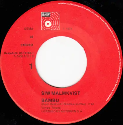 Siw Malmkvist - Bambu