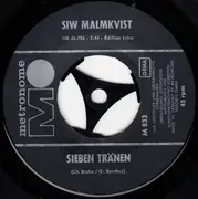 7inch Vinyl Single - Siw Malmkvist - Sieben Tränen / Columbus Fand Amerika