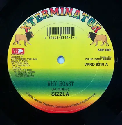 Sizzla / Prince Malachi - Why Boast / Healing In The Street