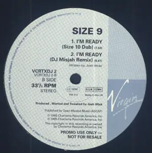 Size 9 - I'm Ready (Remixes)