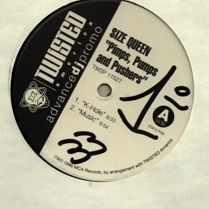 Size Queen - Pimps, Pumps And Pushers