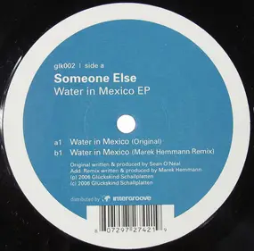 Someone Else - Water In Mexico EP