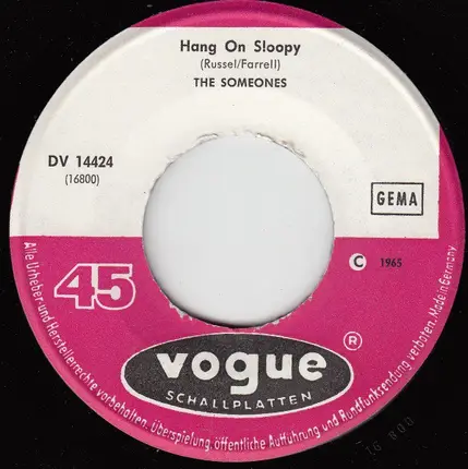 Someones - Hang On Sloopy
