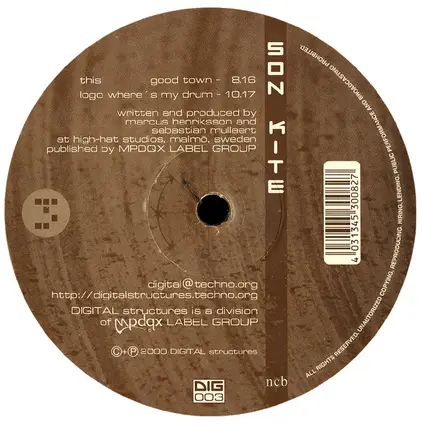 Son Kite - Where's My Drum / Good Town