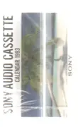 Calendar - Sony - Audio Cassette Calendar 1993