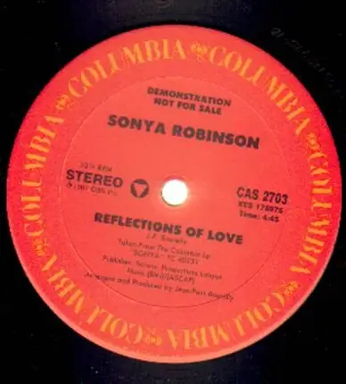 Sonya Robinson - Reflections Of Love