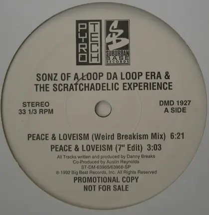 Sonz Of A Loop Da Loop Era - Peace & Loveism EP