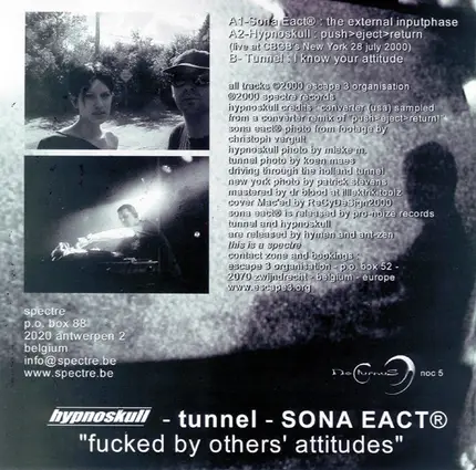 Sona Eact® / Hypnoskull / Tunnel - Fucked By Others' Attitudes