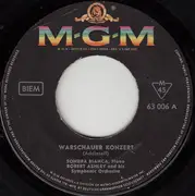 7inch Vinyl Single - Sondra Bianca , Robert Ashley And His Symphonic Orchestra - Warschauer Konzert / Swedish Rhapsody / Dream Of Olwen